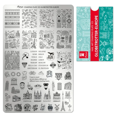 Moyra nyomdalemez 123 Globetrotter - Europe