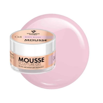 Victoria Vynn - Mousse Sculpture Gel - 04 Berry Blush Hema Free - 50ml