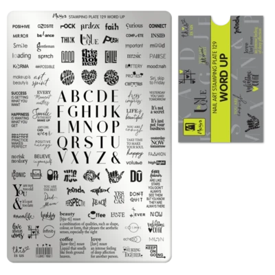 Moyra nyomdalemez 129 Word Up