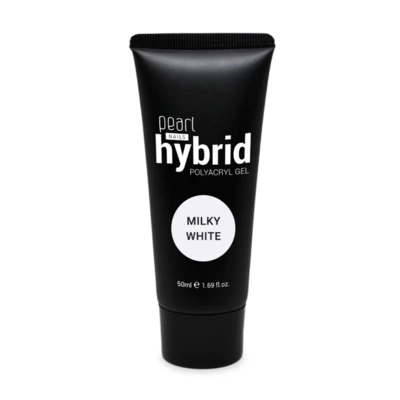 Pearl Nails hybrid PolyAcryl Gel - Milky White - 50ml