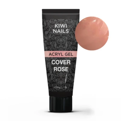 KIWI NAILS ACRYL GEL COVER ROSE 50 G