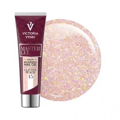 Victoria Vynn - Master Gel - 15 Glitter Peach - Acrylgel 60g