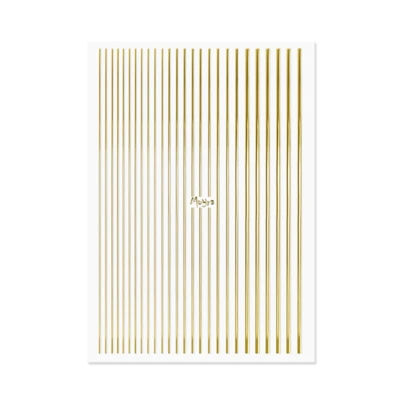 Moyra Körömdíszítő csíkok No. 01 Gold
