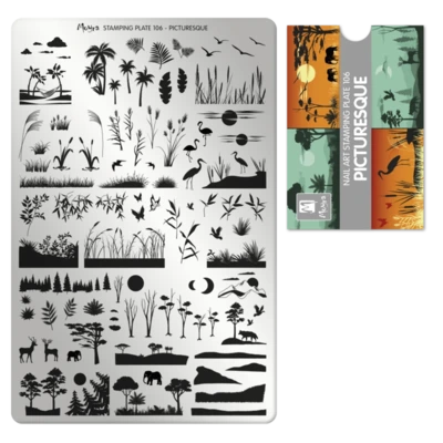 Moyra nyomdalemez 106 Picturesque