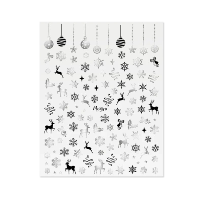 Moyra öntapadó körömmatrica No. 22