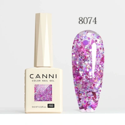 CANNI HEMA FREE UV/LED gél lakk 9ml 8074