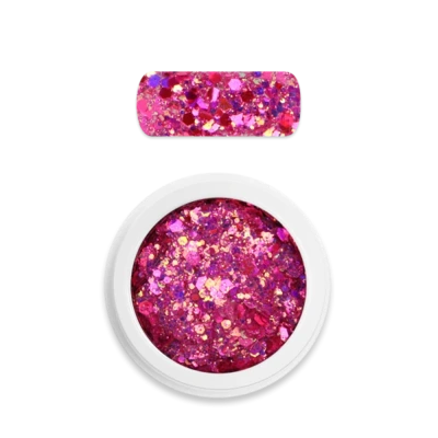 Moyra Holo glitter mix No. 16 Chameleon magenta