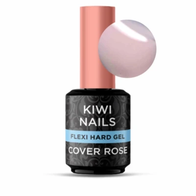 KIWI NAILS FLEXI HARD COVER ROSE