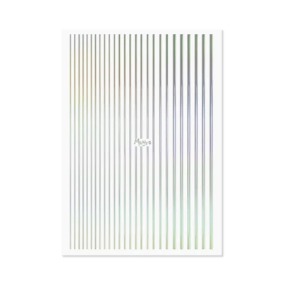 Moyra Körömdíszítő csíkok No. 06 Holo silver