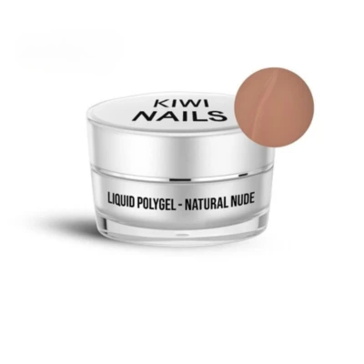 KIWI NAILS HF LIQUIDE POLYGEL NATURAL NUDE 50 GR