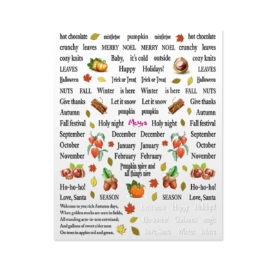 Moyra öntapadó körömmatrica No. 19