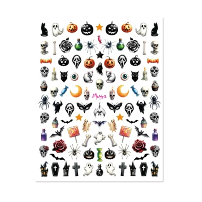 Moyra öntapadó körömmatrica No. 32