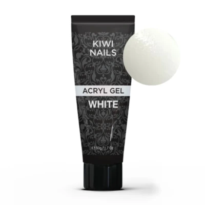 KIWI NAILS ACRYL GEL WHITE 50 G