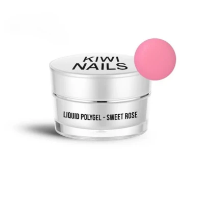 KIWI NAILS HF LIQUIDE POLYGEL SWEET ROSE 15 GR