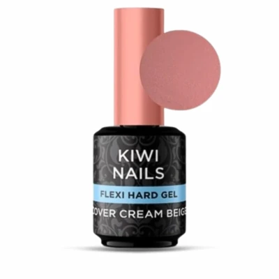 KIWI NAILS FLEXI HARD COVER CREAM BEIGE