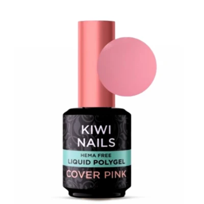 KIWI NAILS HF LIQUIDE POLYGEL COVER PINK