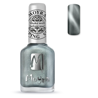 Moyra mágneses nyomdalakk SP30 Magnetic Silver