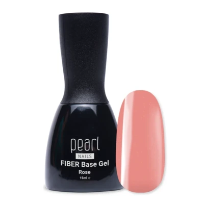 Pearl Nails Fiber Base Gel - Rose