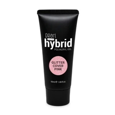 Pearl Nails hybrid PolyAcryl Gel - Glitter Cover Pink - 50ml