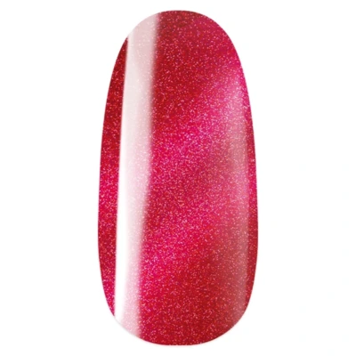 Pearl Nails Classic C542 gél lakk - piros Cat Eye