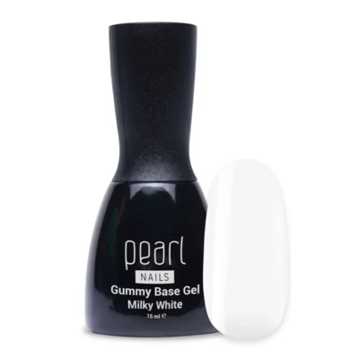 Pearl Nails Gummy Base Gel - Milky White
