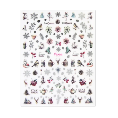 Moyra öntapadó körömmatrica No. 33