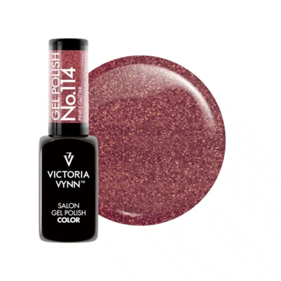 Victoria Vynn - Gel Polish - 114 Pinky Glitter 8ml