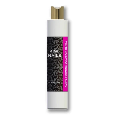 KIWI NAILS ACRYL GEL FORMING SOLUTION REFILL 250ML