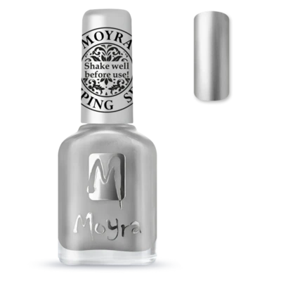 Moyra nyomdalakk SP25 Chrome Silver
