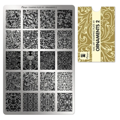 Moyra nyomdalemez 49 Ornaments 2