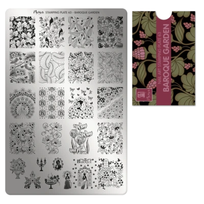 Moyra nyomdalemez 63 Baroque Garden