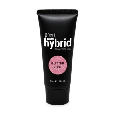Pearl Nails hybrid PolyAcryl Gel - Glitter Rose - 50ml