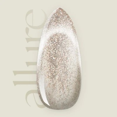 allure C199 prémium pezsgő csillámos effekt gél lakk