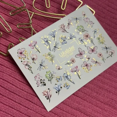 Matrica CF 092 - virágok, levelek