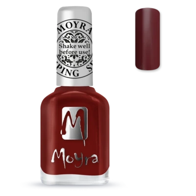 Moyra nyomdalakk SP03 Burgundy Red