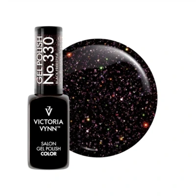 Victoria Vynn - Gel Polish - 330 Black Freestyle 8ml
