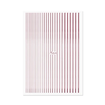 Moyra Körömdíszítő csíkok No. 03 Rose gold