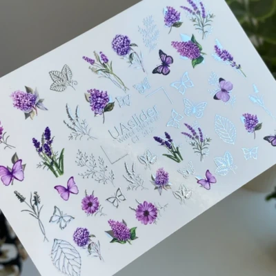 Matrica CF 382 - virágos