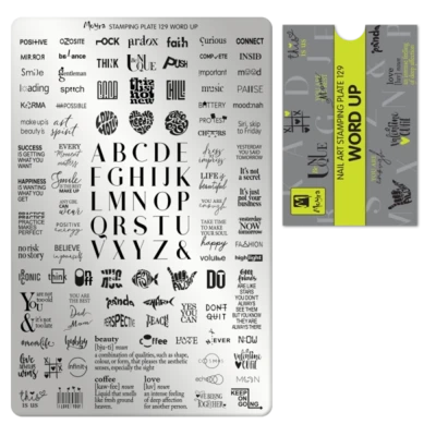 Moyra nyomdalemez 129 Word Up