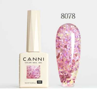 CANNI HEMA FREE UV/LED gél lakk 9ml 8078