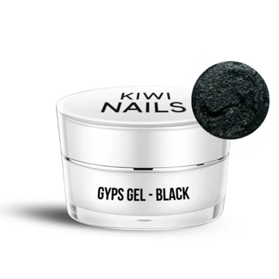 KIWI NAILS GYPS GEL - BLACK