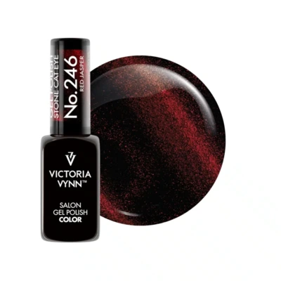 Victoria Vynn - Gel Polish - 246 Stone Cat Eye Red Jasper 8ml
