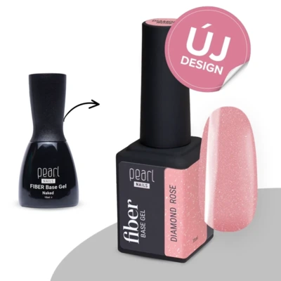 Pearl Nails Fiber Base Gel - Diamond Rose