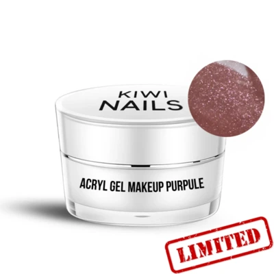 KIWI NAILS ACRYL GEL MAKEUP PURPULE 50 GR