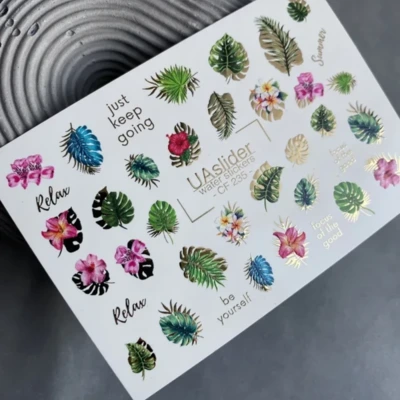 Matrica CF 235 - virágos 