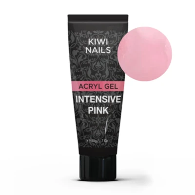 KIWI NAILS ACRYL GEL INTENSIVE PINK 50 GR