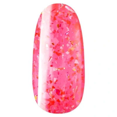 Pearl Nails Classic F569 gél lakk - üveghatású flakes pink