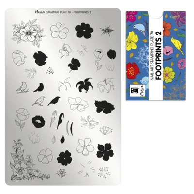 Moyra nyomdalemez 70 Footprints 2