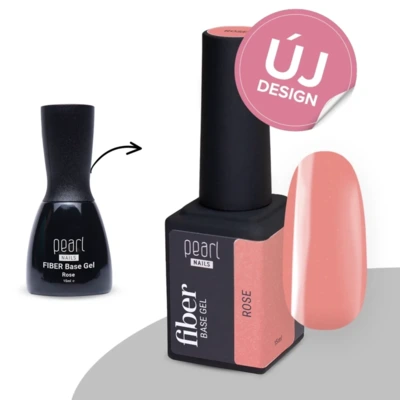 Pearl Nails Fiber Base Gel - Rose