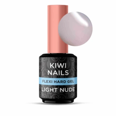 KIWI NAILS FLEXI HARD LIGHT NUDE